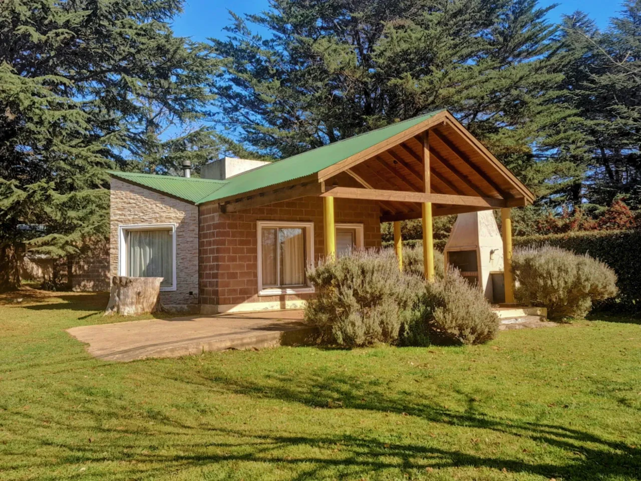 Imagen de Vistas de la fachada de nuestra cabaña